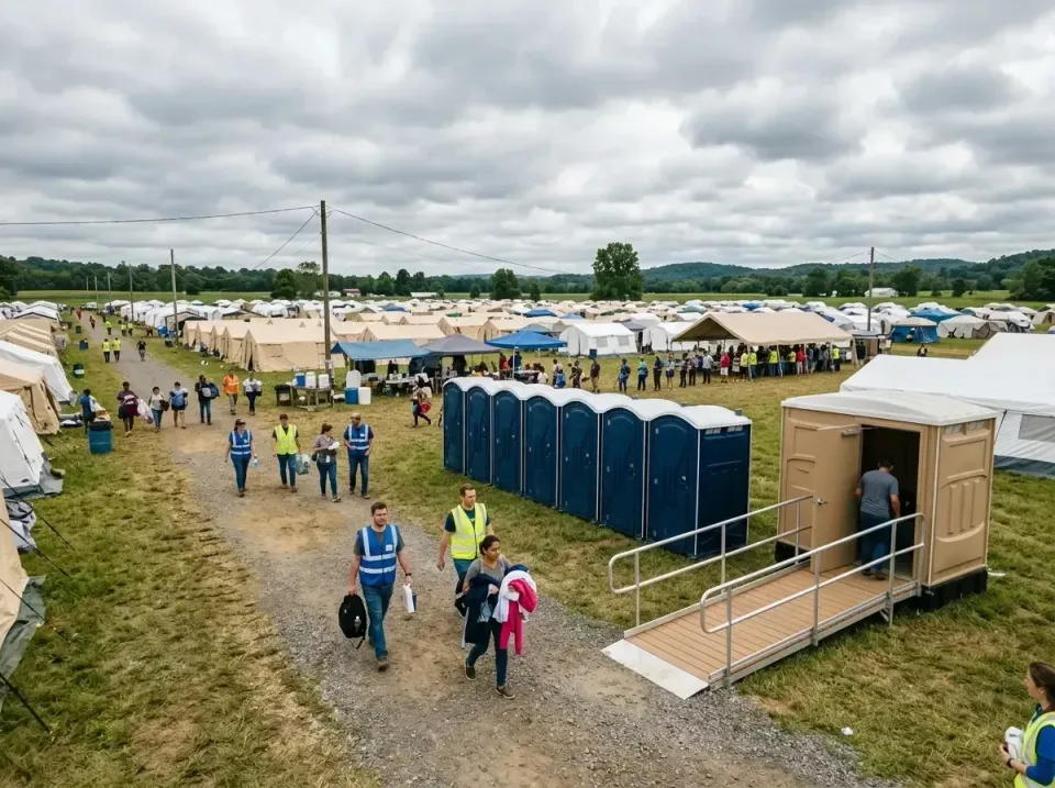 disaster-relief-camp-restrooms-010 — frequently asked questions, Dumpster & Portable Bathrooms Rental in Pendleton, OR